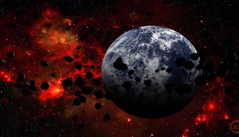 Гибель Атлантиды. Версия столкновение Земли с астероидом или кометой